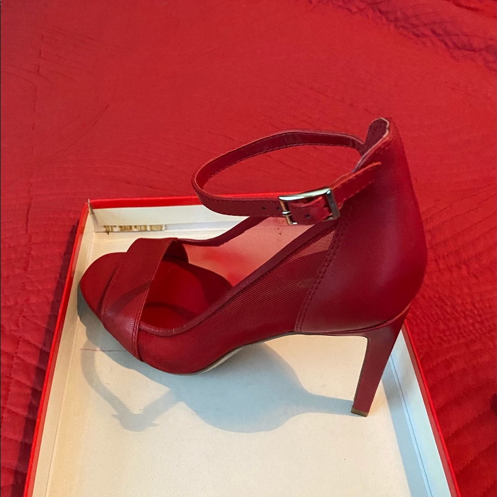 Nice Ruby Red Bcbg Heels. - image 2